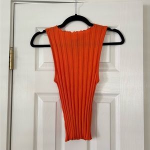 NWT Zara Orange Tank